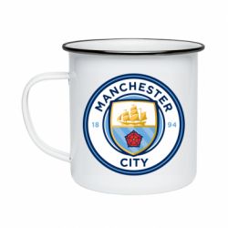 Кружка эмалированная FC Manchester City Logo