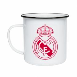 Кружка эмалированная FC Real Madrid - PrintSalon