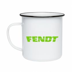 Кружка емальована Fendt Logo - PrintSalon