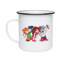 Кружка эмалированная FNF Trio