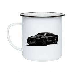 Кружка эмалированная Ford Mustang Pony Car - PrintSalon