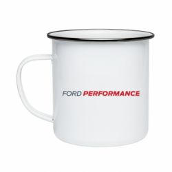 Кружка эмалированная Ford Performance - PrintSalon