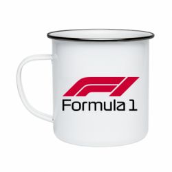 Кружка емальована Formula 1 Logo - PrintSalon