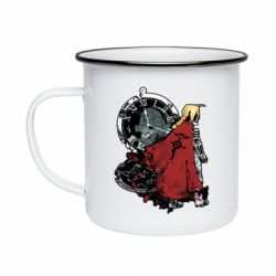 Кружка эмалированная Fullmetal Alchemist: Don't forget - PrintSalon