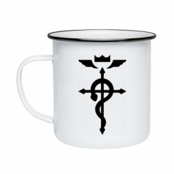Кружка эмалированная Fullmetal Alchemist Flamel - PrintSalon