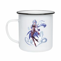 Кружка емальована Ganyu art - PrintSalon
