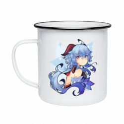 Кружка эмалированная Ganyu - PrintSalon