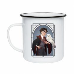 Кружка эмалированная Гарри - PrintSalon