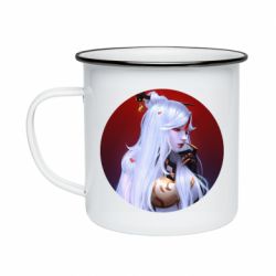 Кружка емальована Genshin Impact Ningguang - PrintSalon