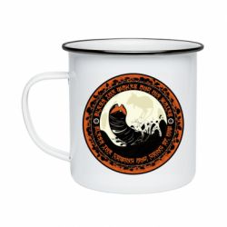 Кружка емальована Giant Creatures - PrintSalon