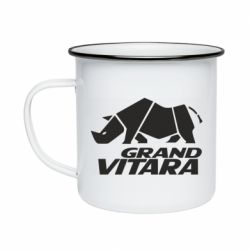 Кружка эмалированная Grand Vitara rhino - PrintSalon