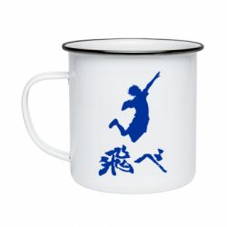 Кружка эмалированная Haikyuu Hinata - PrintSalon