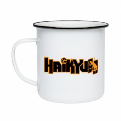 Кружка эмалированная Haikyuu Logo - PrintSalon