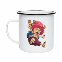 Кружка эмалированная Chopper Tony Tony with a smile - PrintSalon