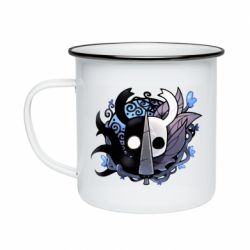 Кружка емальована Hollow Knight dead and chewed - PrintSalon