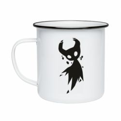 Кружка емальована Hollow Knight ghost - PrintSalon
