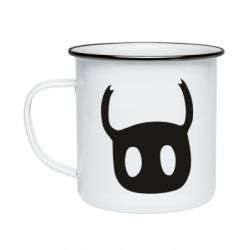 Кружка эмалированная Hollow Knight Mask - PrintSalon