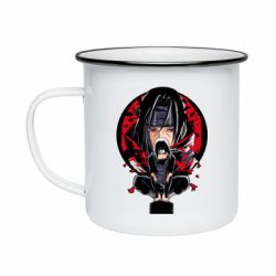 Кружка емальована Itachi Uchiha Naruto - PrintSalon