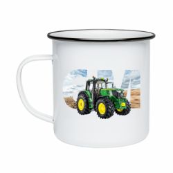 Кружка эмалированная John Deer 6M - PrintSalon