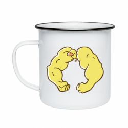 Кружка эмалированная Кач - PrintSalon