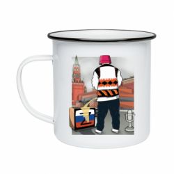 Кружка эмалированная Калуш и рашка - PrintSalon