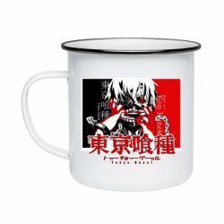 Кружка эмалированная Ken Kaneki - PrintSalon