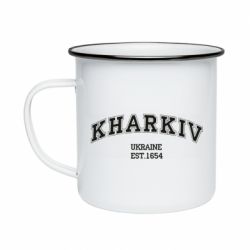 Кружка эмалированная KHARKIV - PrintSalon