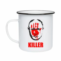 Кружка эмалированная KILLER - PrintSalon