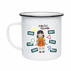 Кружка емальована Красный свет зеленый свет - PrintSalon