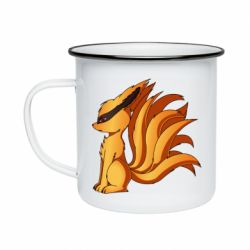 Кружка эмалированная Курама - Наруто - PrintSalon