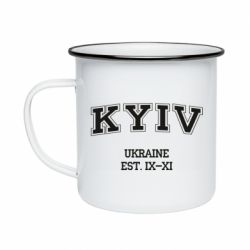 Кружка емальована KYIV