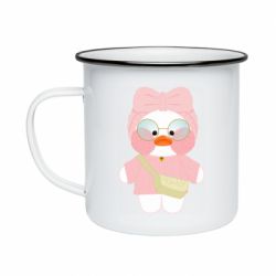 Кружка эмалированная Лалафанфан в свитере - PrintSalon