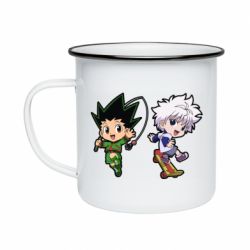 Кружка эмалированная Little Hunter x Hunter - PrintSalon