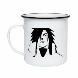 Кружка емальована Looking Madara - PrintSalon