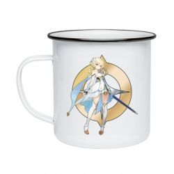 Кружка эмалированная Lumine Genshin Impact - PrintSalon
