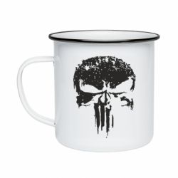 Кружка емальована Лють Punisher - PrintSalon
