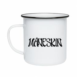Кружка емальована Måneskin logo art - PrintSalon