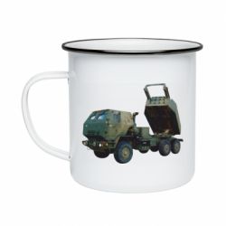 Кружка эмалированная M142 HIMARS - PrintSalon