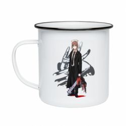 Кружка эмалированная Макима - PrintSalon