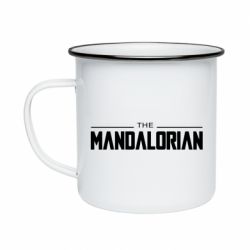 Кружка емальована Mandalorian logo - PrintSalon