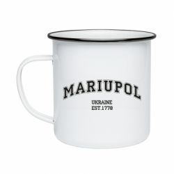 Кружка эмалированная Mariupol - PrintSalon