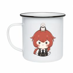 Кружка емальована Милий Ділюк - PrintSalon