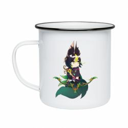 Кружка эмалированная Милый Тигнари - PrintSalon