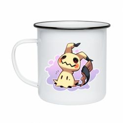 Кружка эмалированная Мимикью - PrintSalon