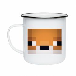 Кружка эмалированная Minecraft Minimalist - PrintSalon