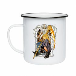 Кружка эмалированная Миса - PrintSalon