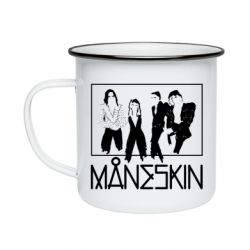 Кружка эмалированная Мо́нэски - PrintSalon