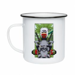 Кружка емальована Modern art  Jiraiya - PrintSalon