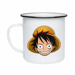 Кружка эмалированная Monkey D. Luffy from One Piece - PrintSalon