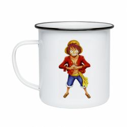 Кружка емальована Monkey D. Luffy - PrintSalon